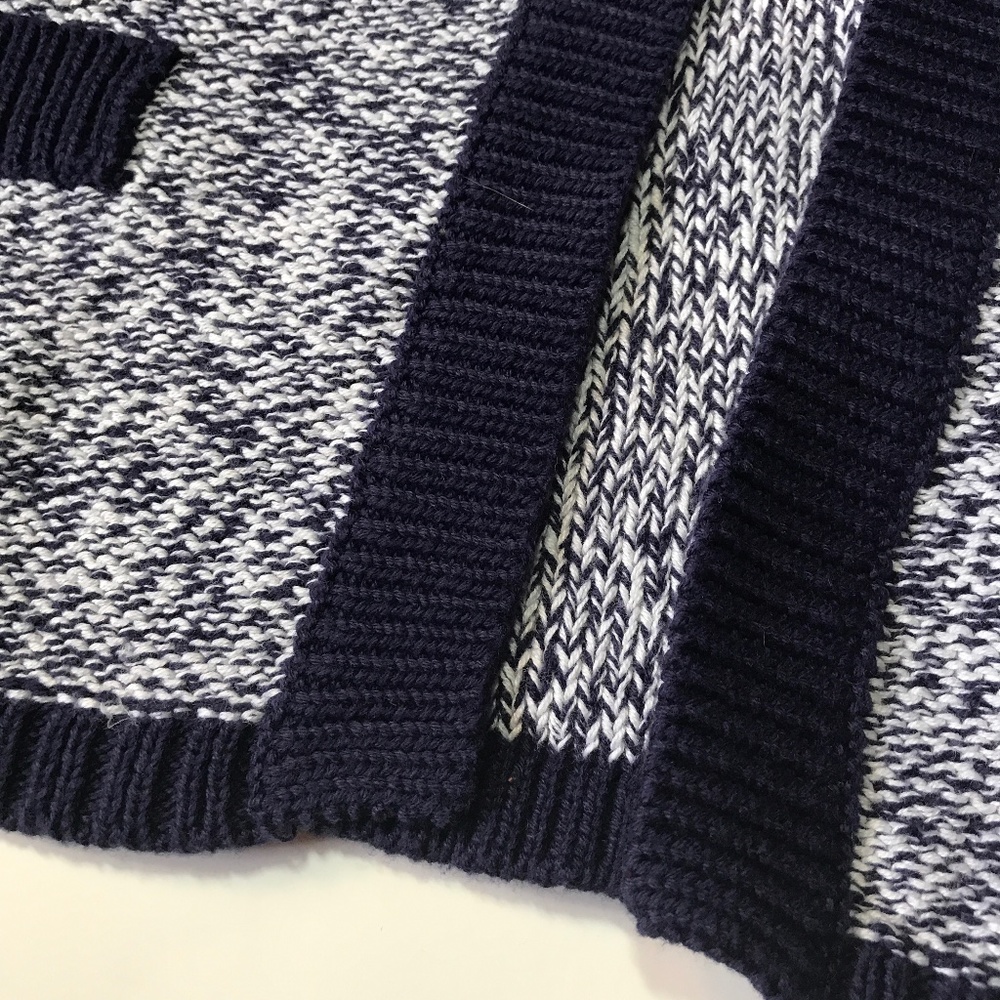 Navy/White Cardigan - Picture 3 of 5